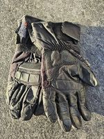 Motorradhandschuhe -  Schwarz - Grösse 2XL 