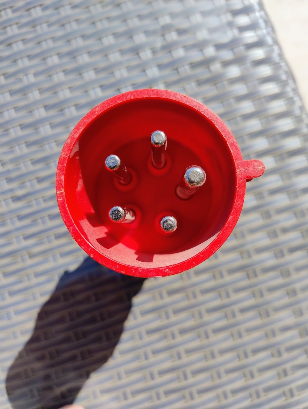 GIFAS Spine: Kraftstromstecker cee 32A, 5-polig, Rot – Usato da Rickenbach BL venduto da gab_lkc9 2
