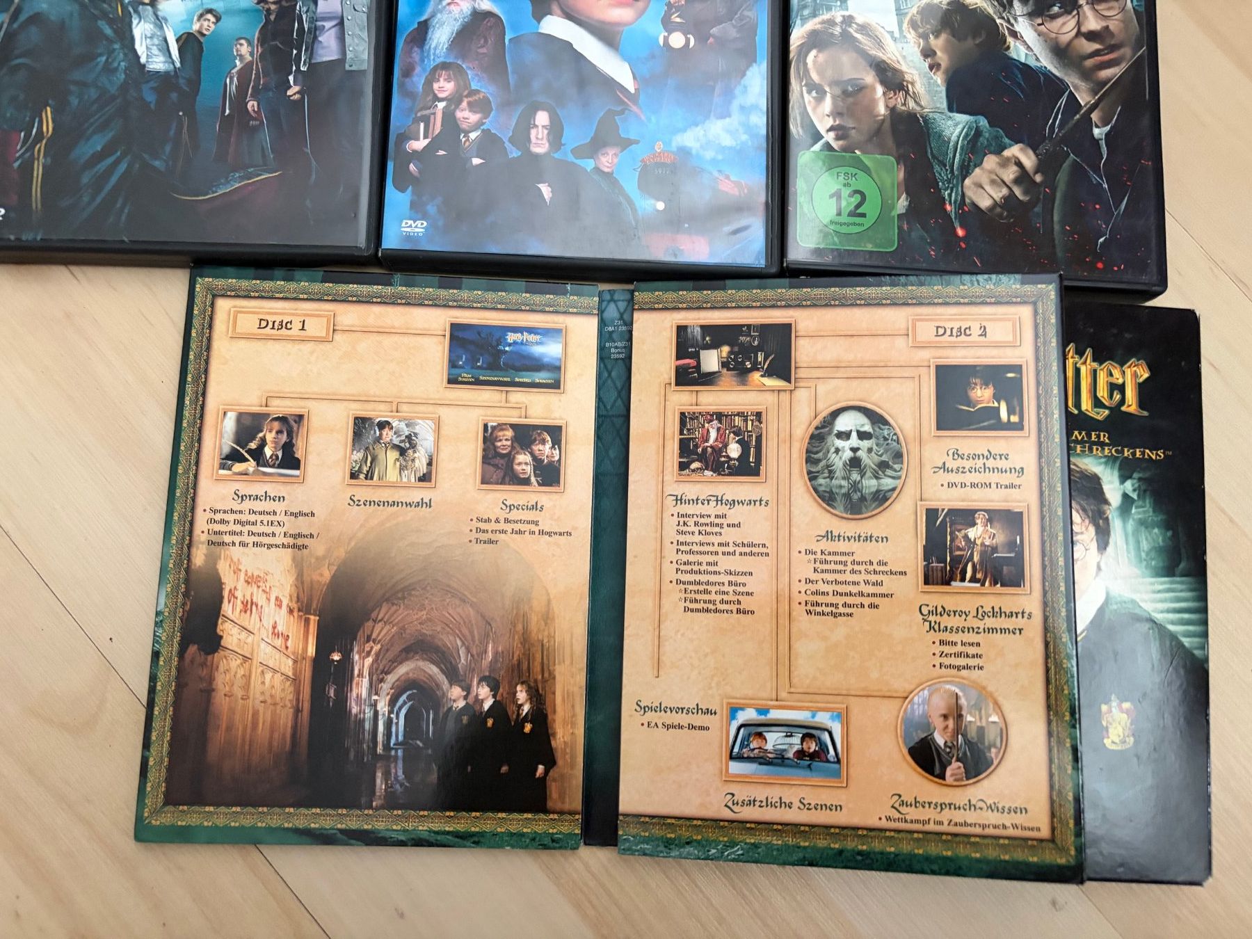 Alle DVDs: Harry Potter Sammlung – Gebraucht aus Mollis von Hg 2