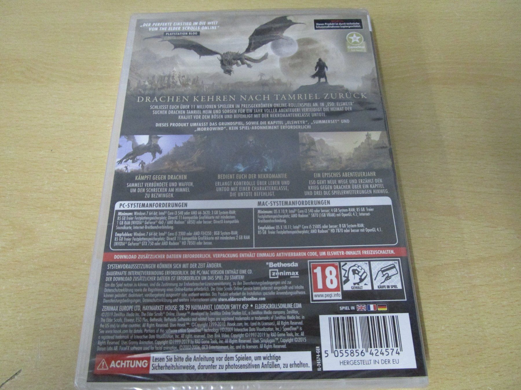 Spiele: The Elder Scrolls Online - Elsweyr PC Neuware – Neu und originalverpackt aus Goldau von agestuffer 1