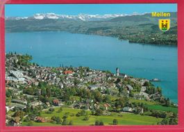 FLUGAUFNAHME, MEILEN MIT GLARNER ALPEN
