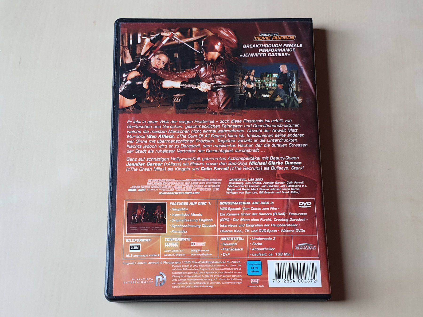 Alle DVDs: Daredevil (2 DVD's) – Gebraucht aus Stansstad von collectorsshop 1