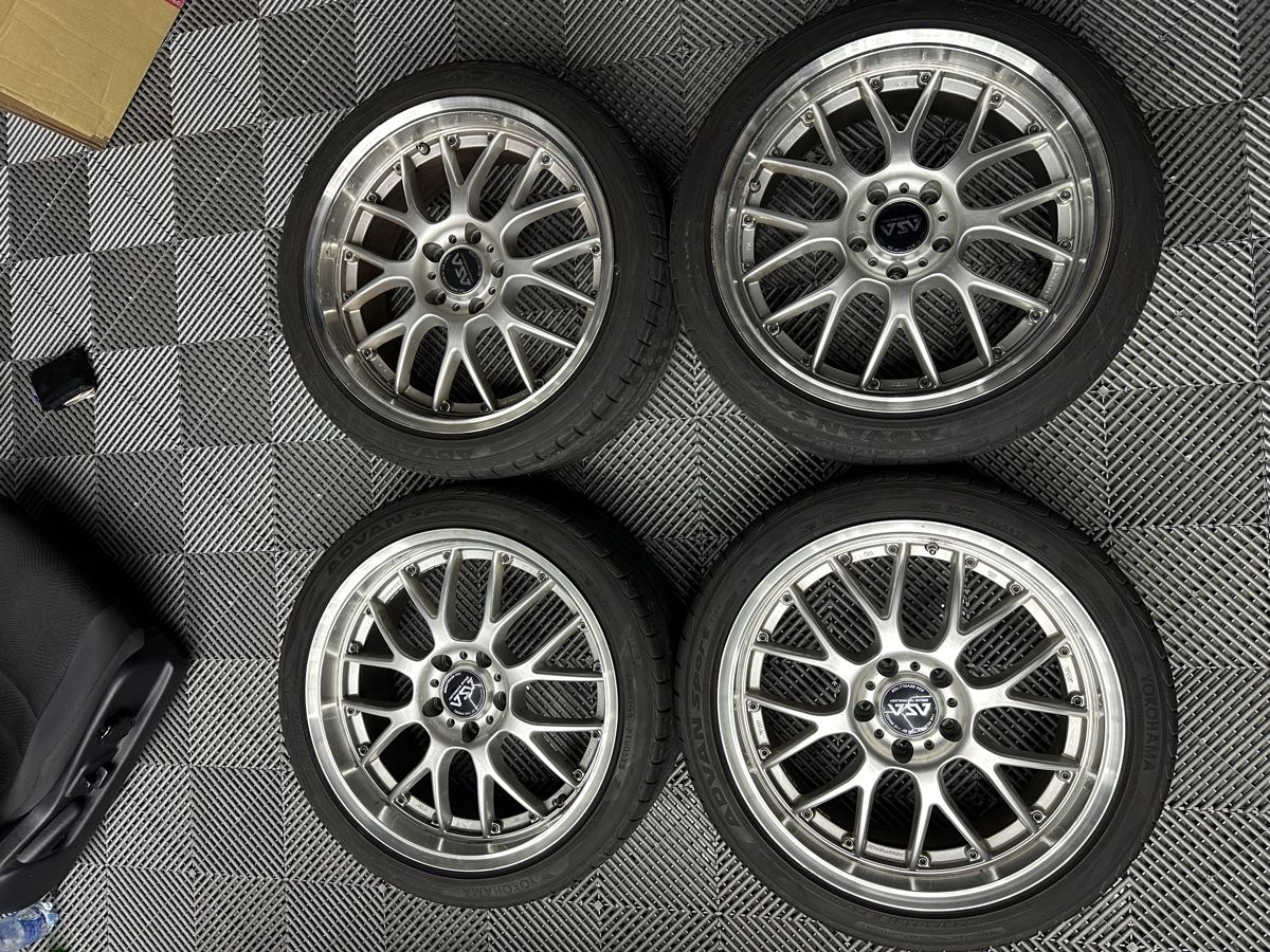 Bbs Felgen: ASA AR1 8x18 ET35 5x114.3 – Gebraucht aus Einsiedeln von Silver.A
