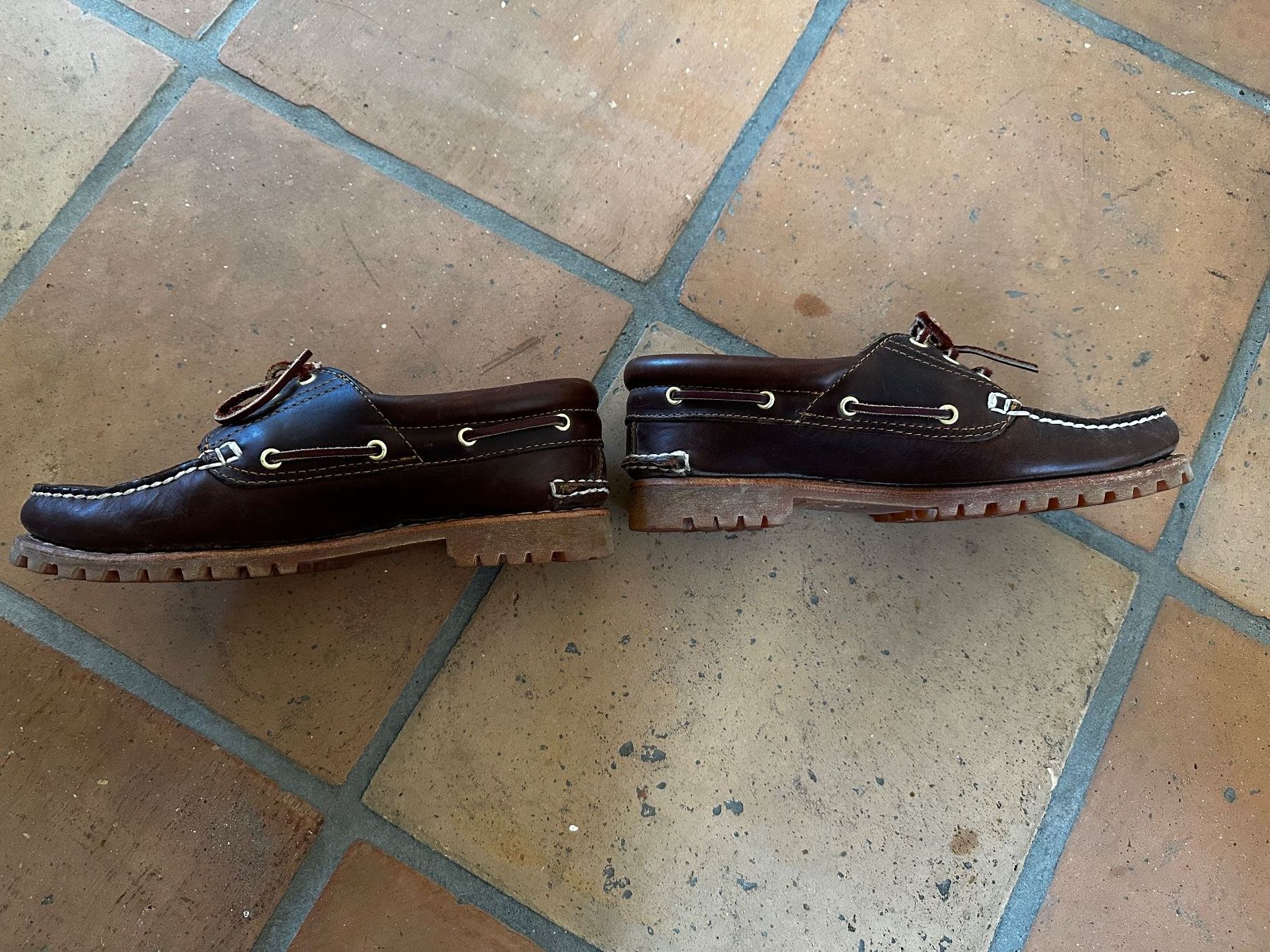 Timberland Scarpe da donna: Timberland Halbschuh / Bootsschuh – Nuovo (secondo la descrizione) da Pfäffikon SZ venduto da alisnr 1