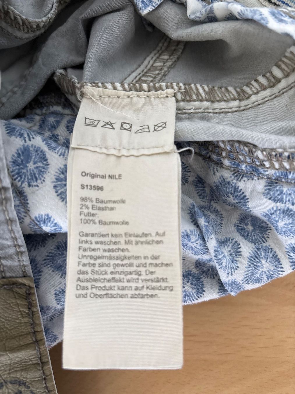 Nile Jeans: Jeans, NILE, S, grau, dünner Stoff – Gebraucht aus Wetzikon ZH von CZ. 7