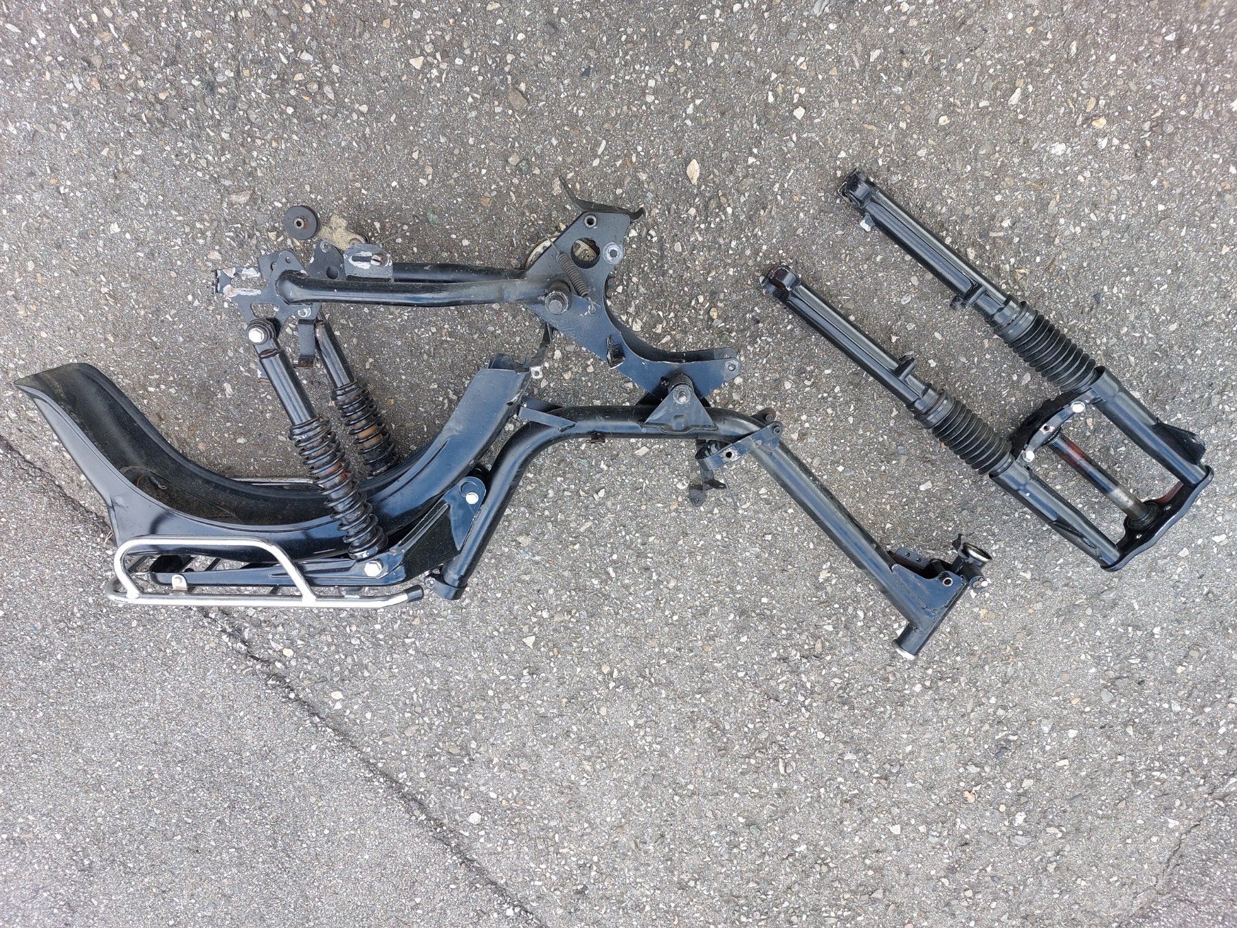 Sachs Ciclomotori: Sachs fahrgestell – Usato da Zofingen venduto da dirty13 1