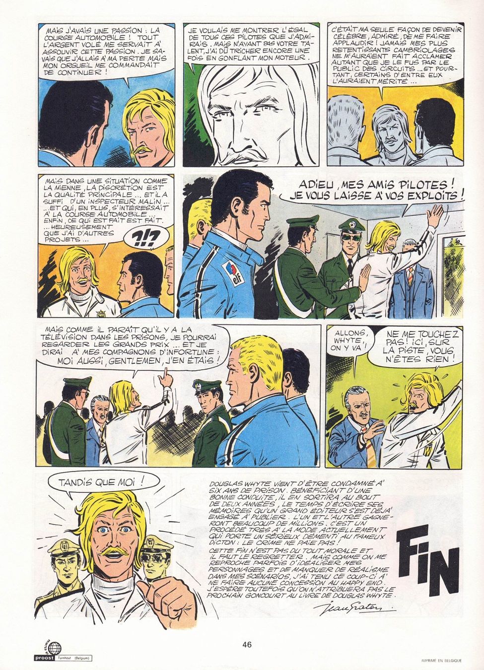 Fumetti: MICHEL VAILLANT - Le Prince Blanc – Usato da Onex venduto da Pascalito_01 2