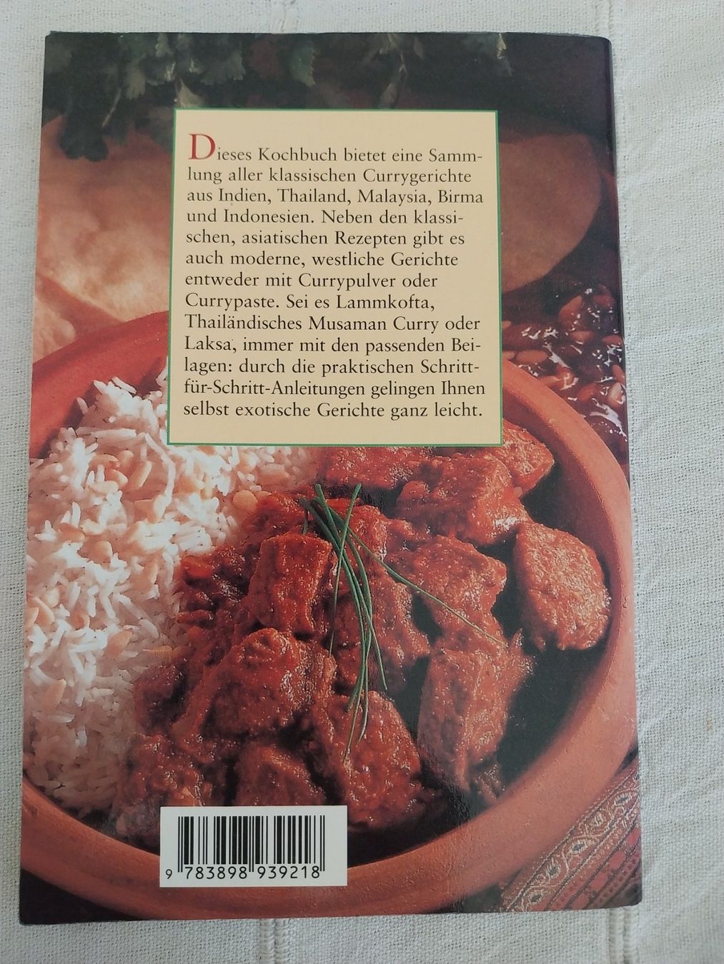Libri: Klassische Currygerichte  Anne Wilson – Usato da Schwaderloch venduto da bademeister79 1