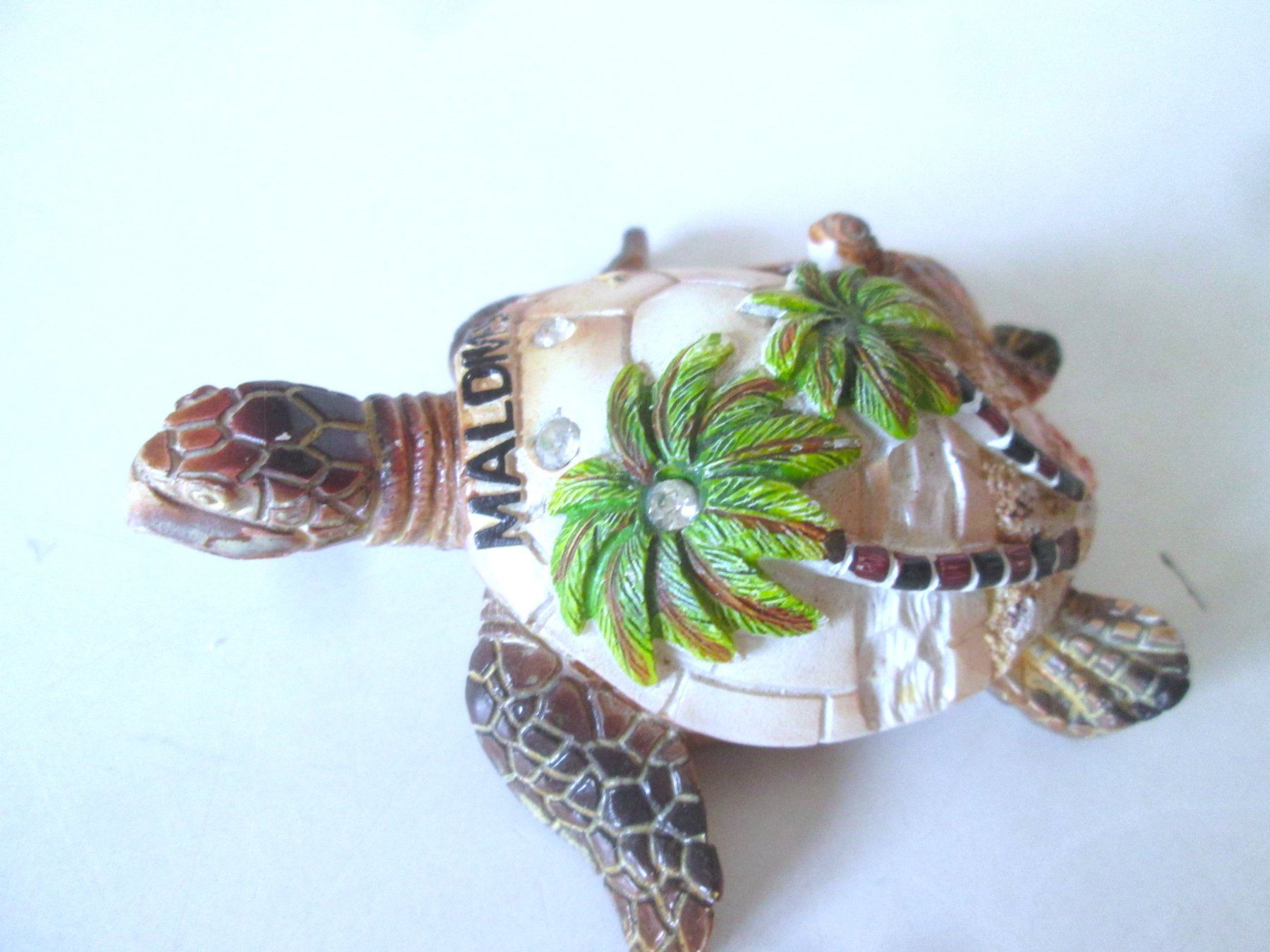 Figuren: Maledivische Schildkröte – Gebraucht aus Sementina von babucia