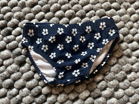 Schwimmhose/ Badhösli Gr. 82/86 mit Blumenmuster