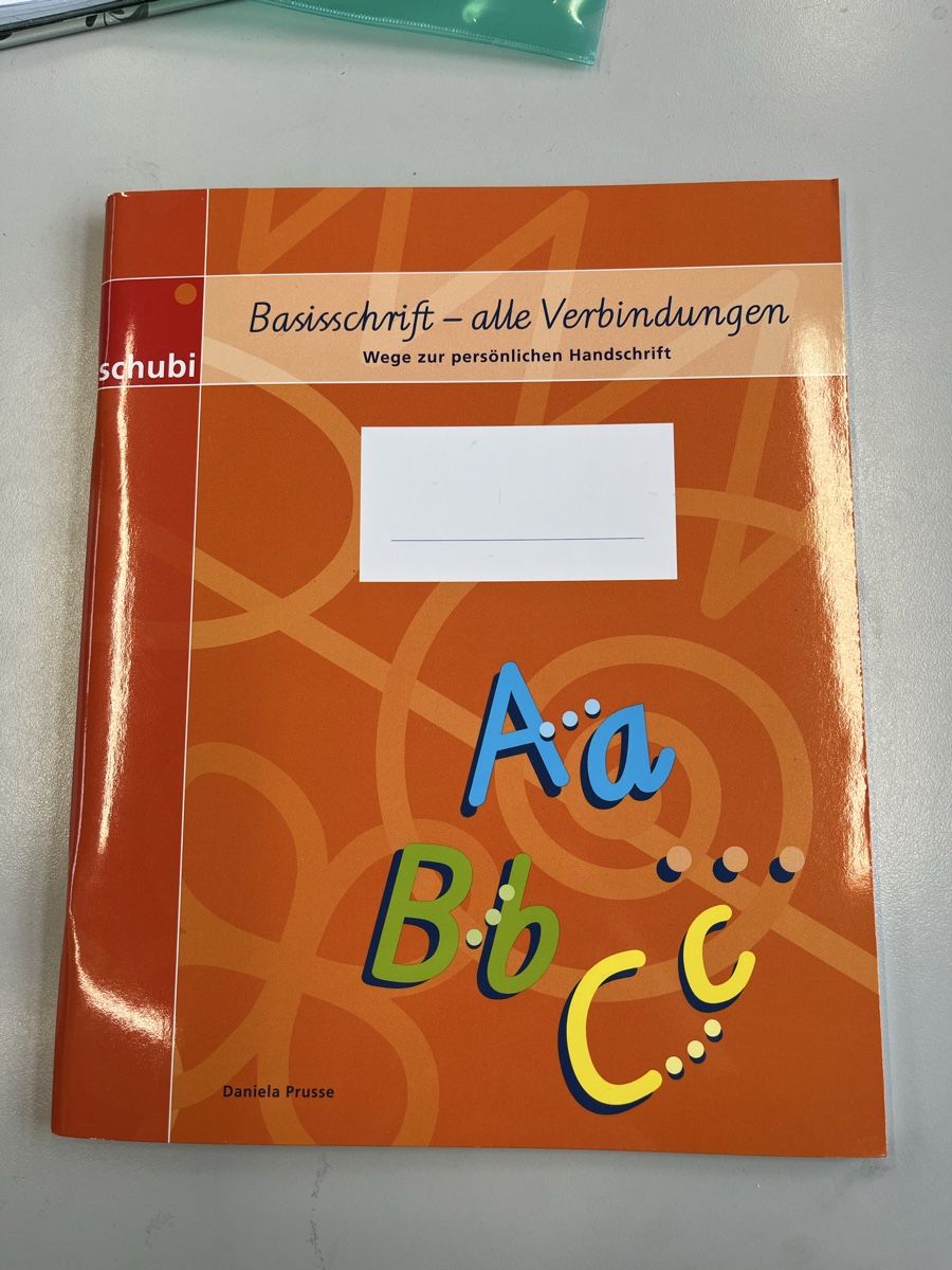 Libri: Schubi Basisschrift - alle Verbindungen – Nuovo (secondo la descrizione) da Escholzmatt venduto da Sarah_