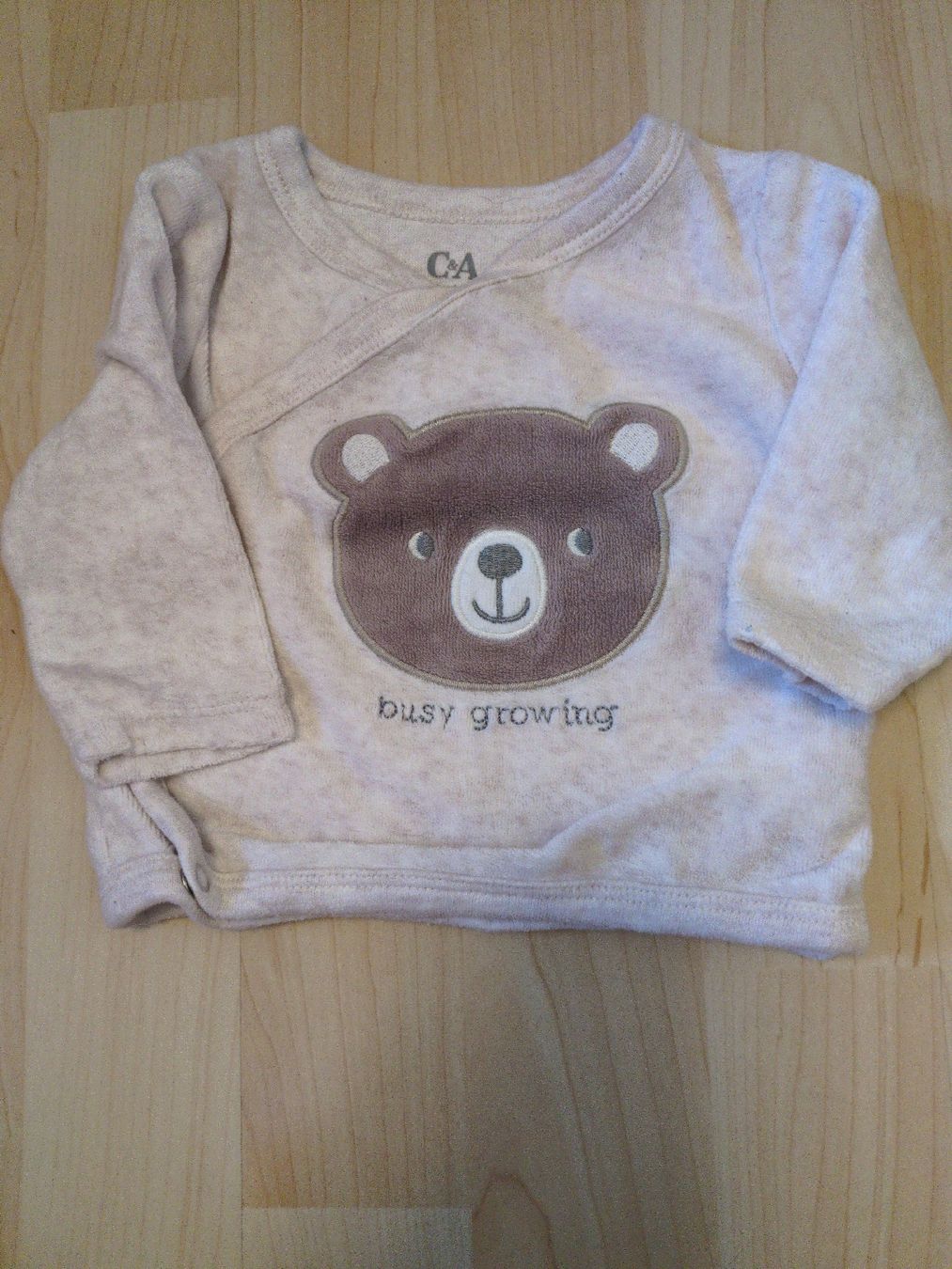 Pullover & Sweatshirts: Wickelpullover 'busy growing' – Gebraucht aus Lengnau Ag von Mona_03