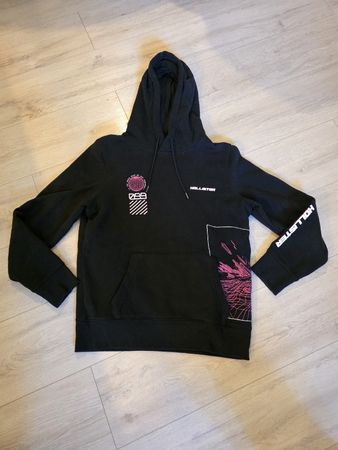 Hollister Kapuzenpullover schwarz Grösse S neuwertig