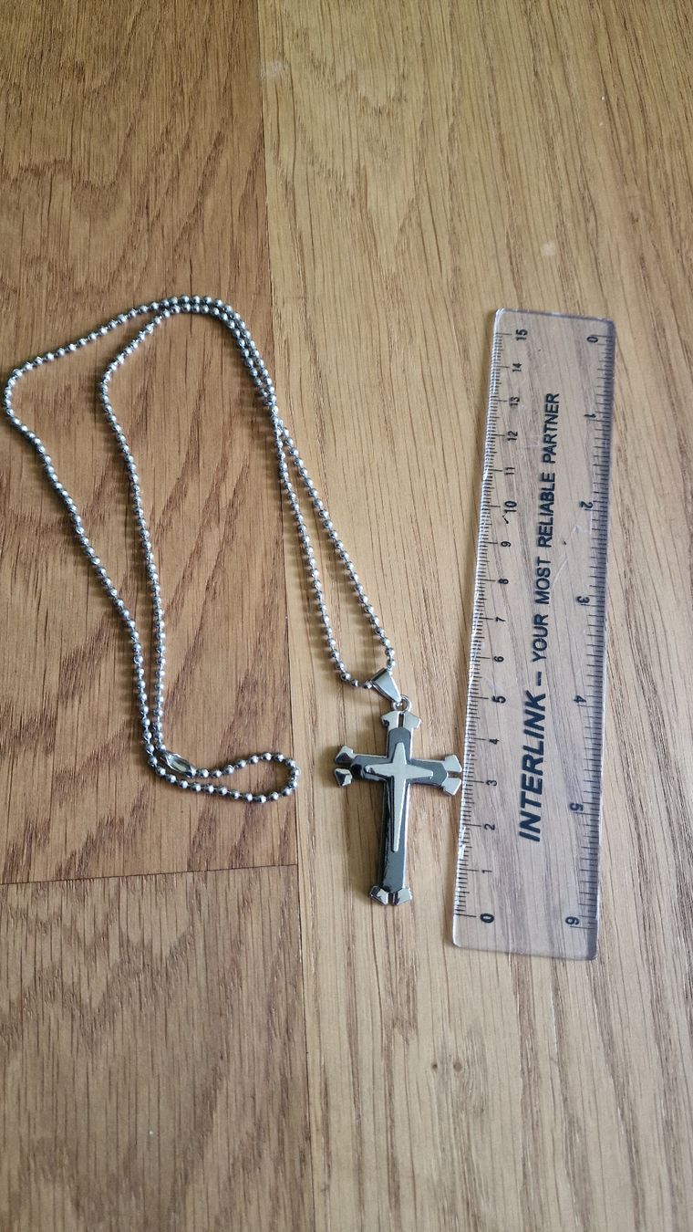 Ciondoli: Kette mit Kreuz Anhänger – Nuovo (secondo la descrizione) da Urtenen-Schönbühl venduto da Saints67 1