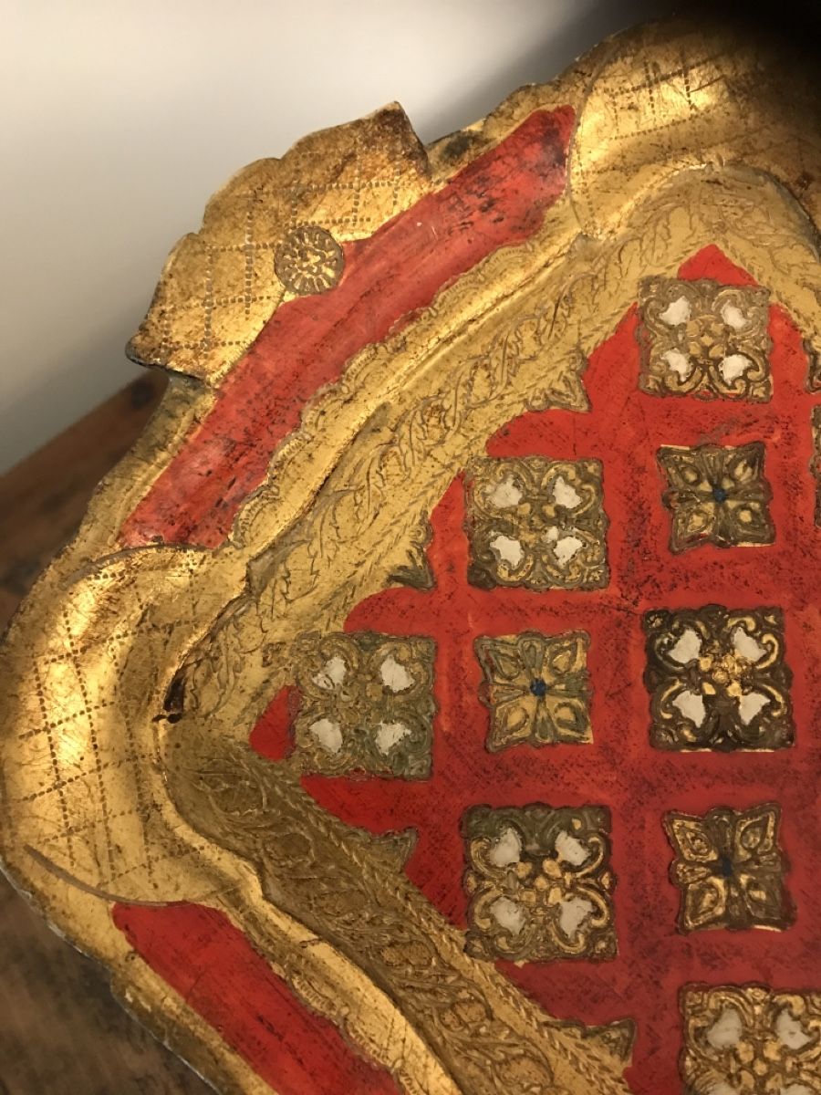 Piatti di portata: Kleines, florentinisches Tablett Serviertablett – Usato da Rapperswil SG venduto da cosiba01 5