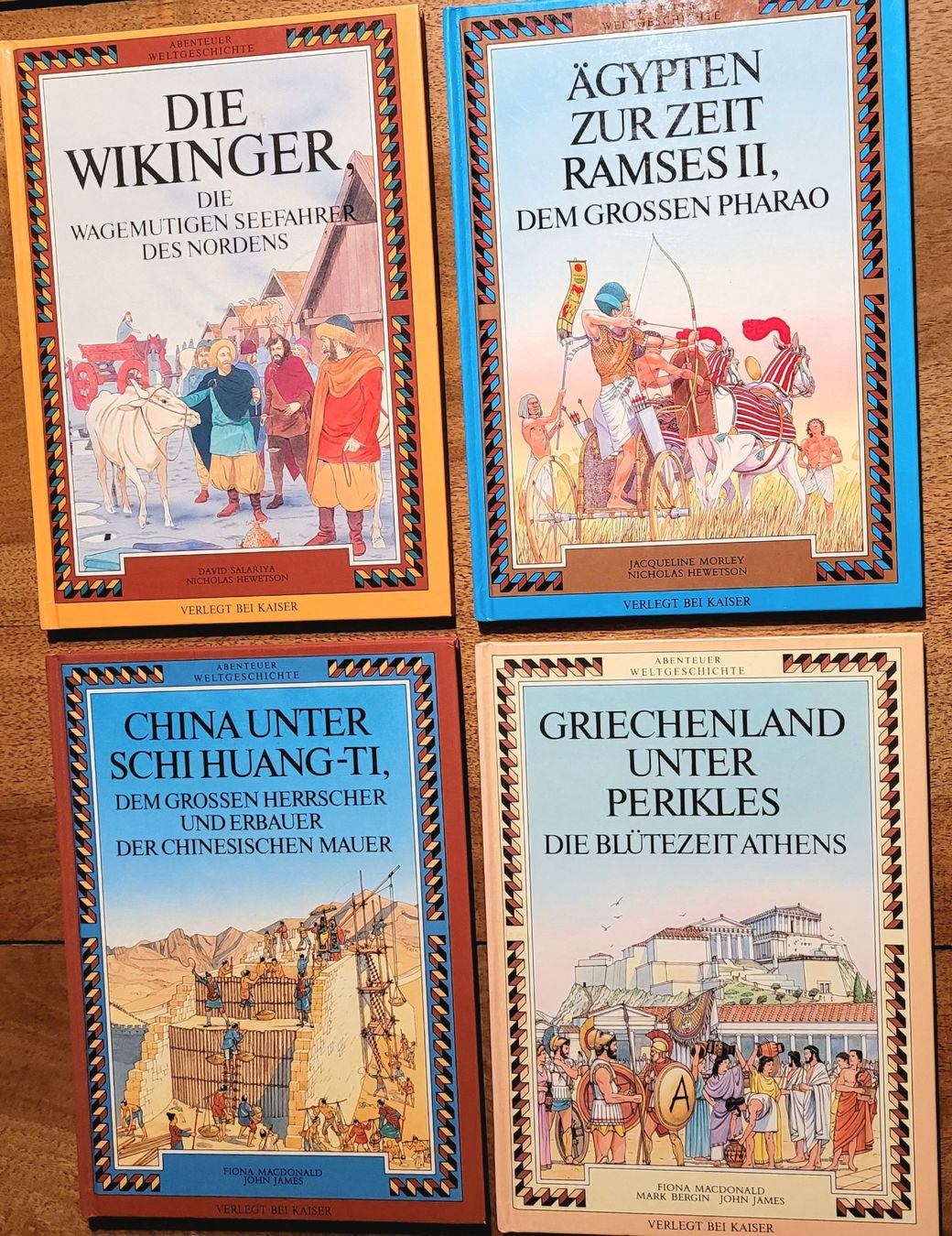 Bücher: 4 Jugendbücher Geschichte – Gebraucht aus Oberuzwil von rtr_wp6m