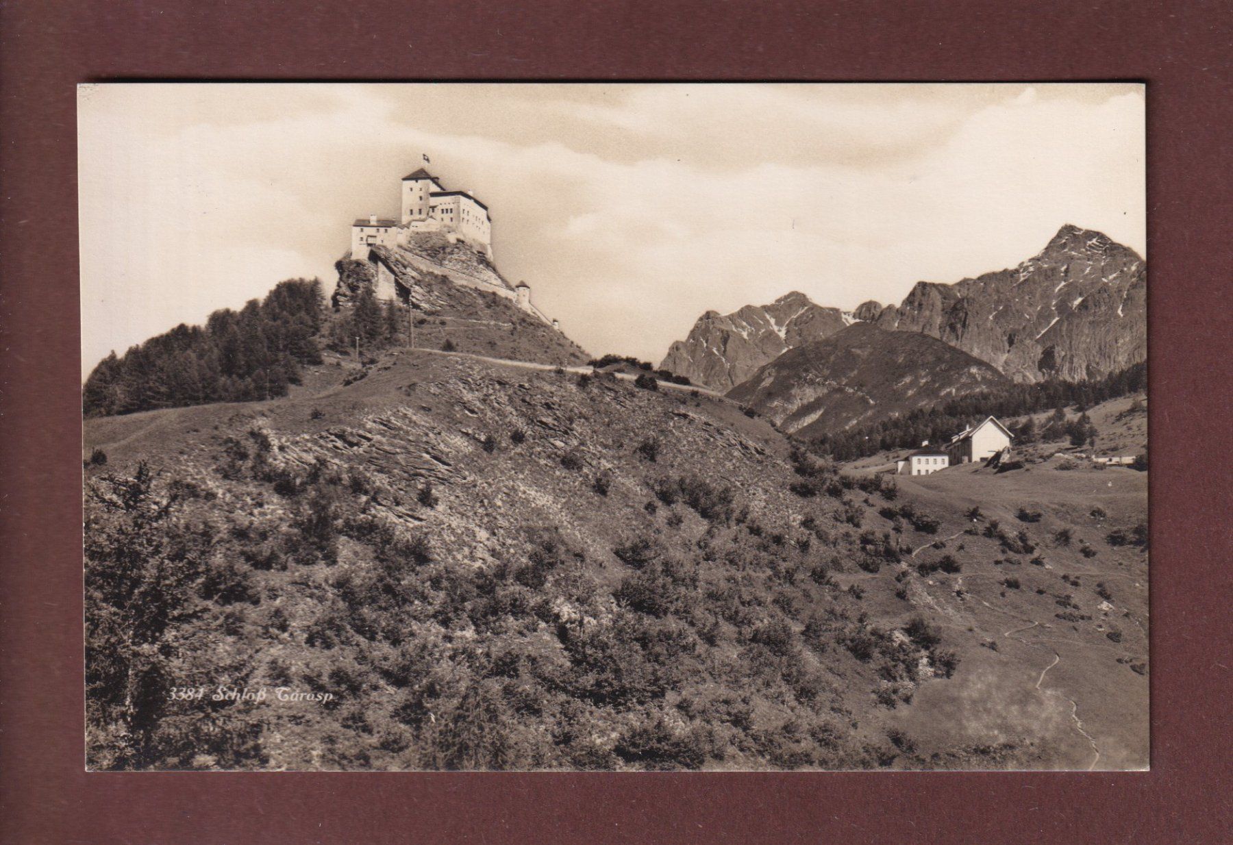 Cartoline postali: SCHLOSS TARASP – Usato da Pully venduto da nicecards