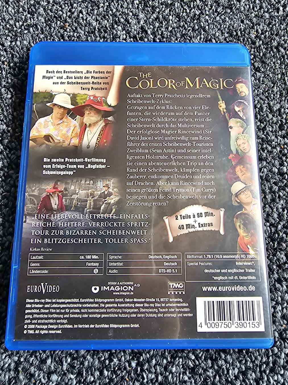 Tutti i DVDs: The Color of Magic Blu-Ray  – Usato da Ruswil venduto da jan_bxl5 1