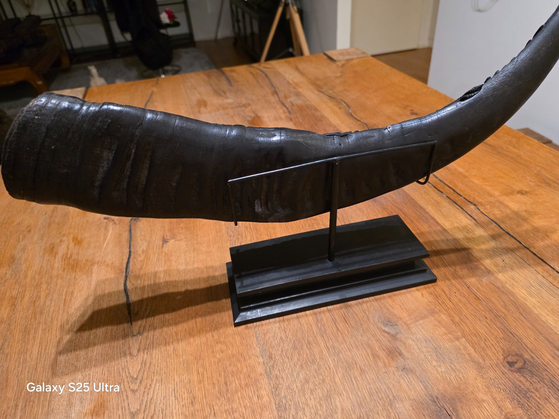 Sculture & Statue: Asiatische geschnitzte Horn Statue mit Drache und Phönix – Nuovo (secondo la descrizione) da Mellingen venduto da 81pat 4