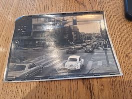 Blitzerfoto 1979 Westtangente Zürich Rotlichtübertretung...