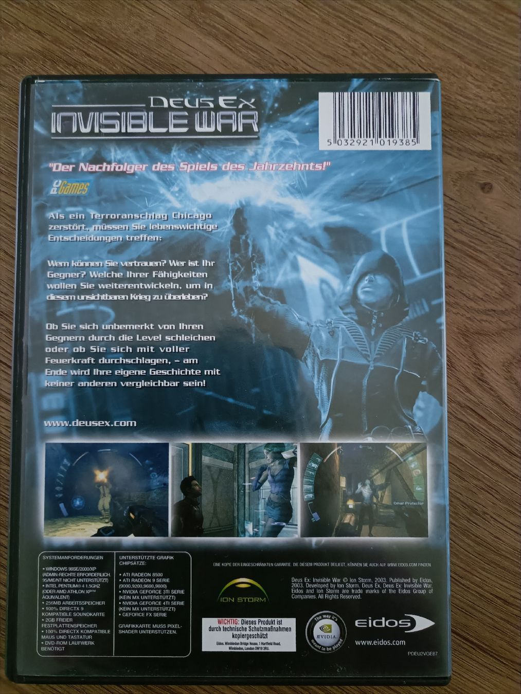 Giochi: Deus Ex: Invisible War - PC DVD-ROM - Top Zustand!  – Usato da Winterthur venduto da meci02 1