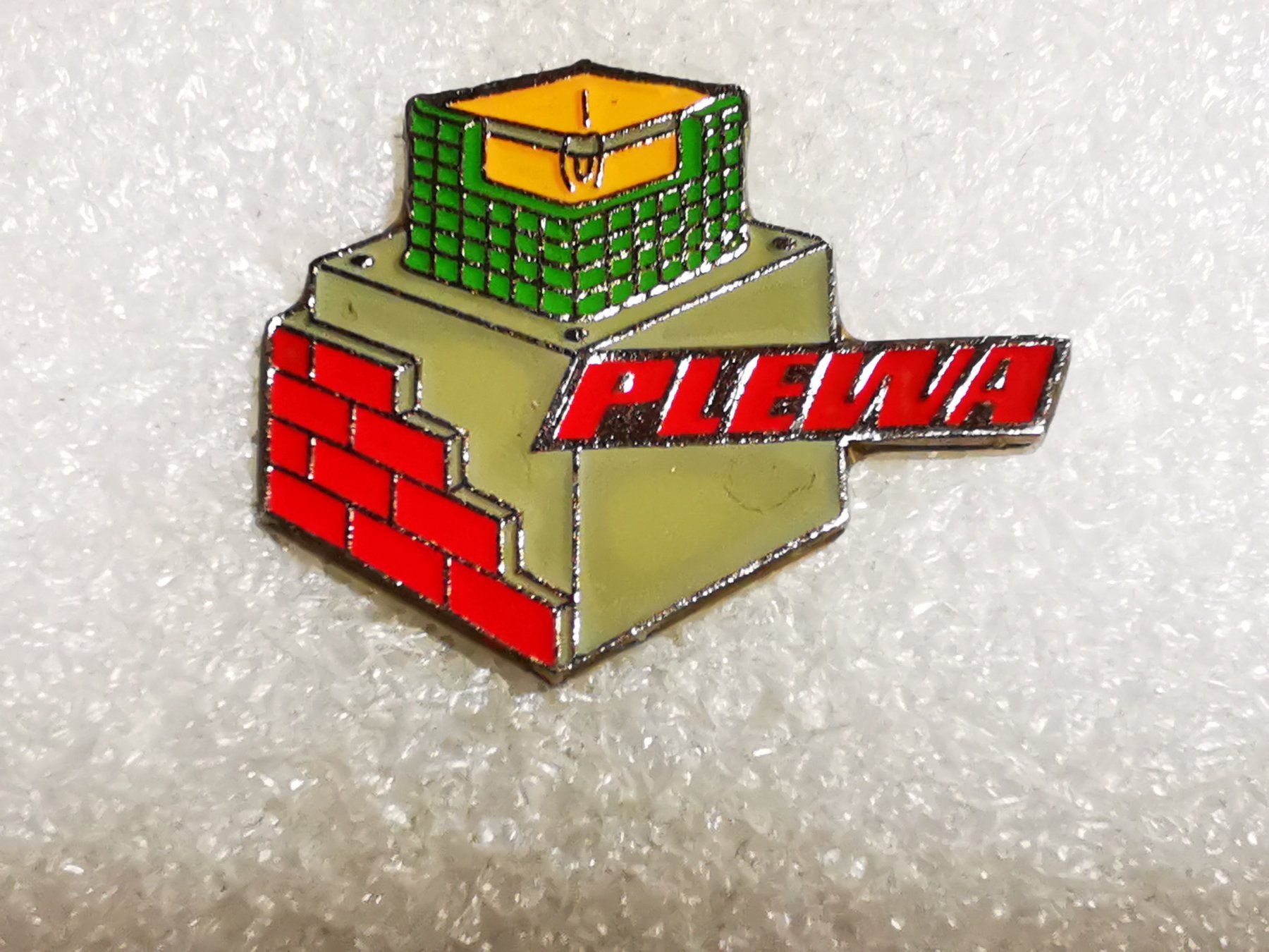 Plaketten & Abzeichen: Ansteckpin 91: Plewa – Gebraucht aus Oppligen von Pin-Fall-Shop