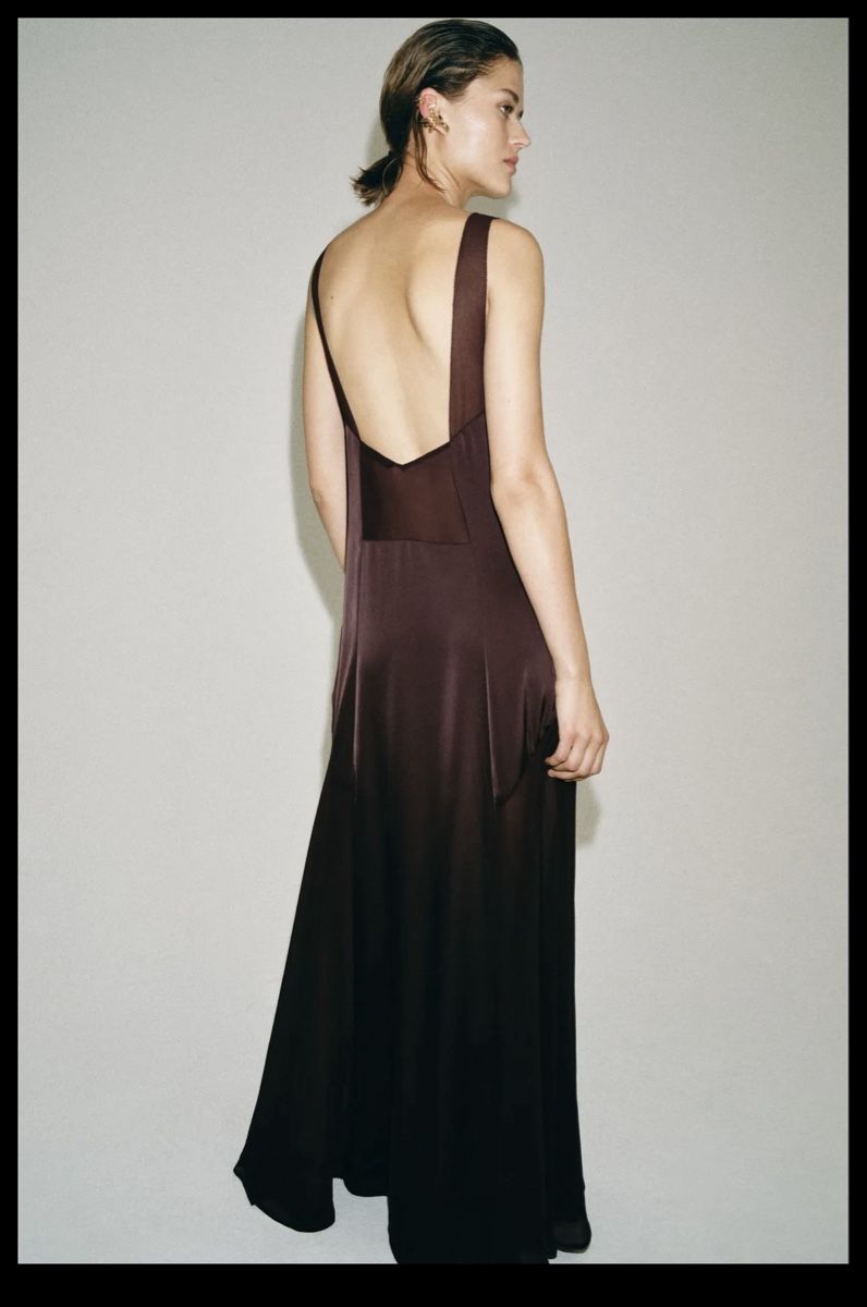 Zara Vestiti: LANGES SATINKLEID ZW COLLECTION Grösse XS neu – Nuovo (secondo la descrizione) da Wettswil venduto da nat_v9z5 1