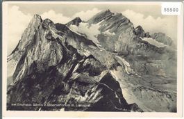 Gasthaus Säntis u. Observatorium m. Lisengrat