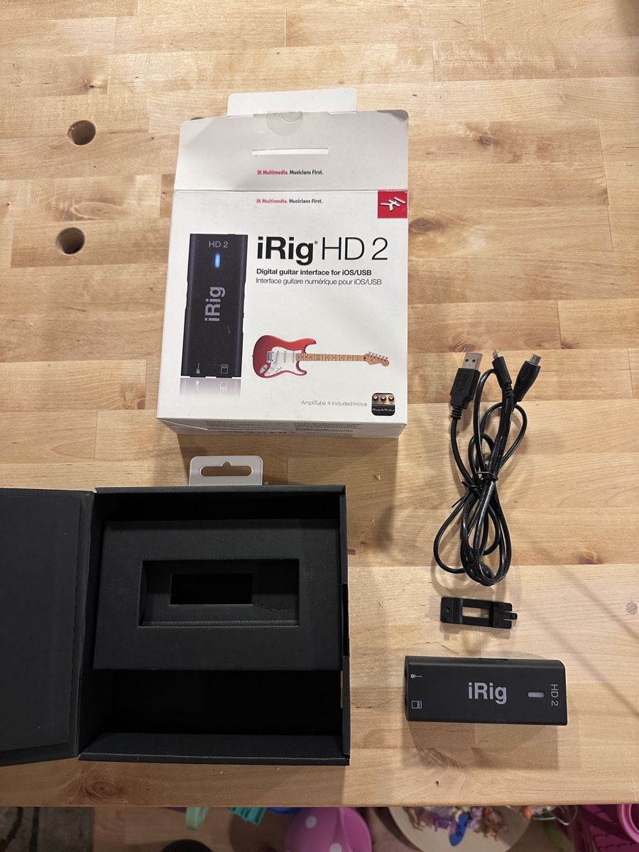 Aufnahmegeräte: IK Multimedia iRig HD 2 Gitarreninterface – Gebraucht aus Oberrohrdorf von Duke2323 1