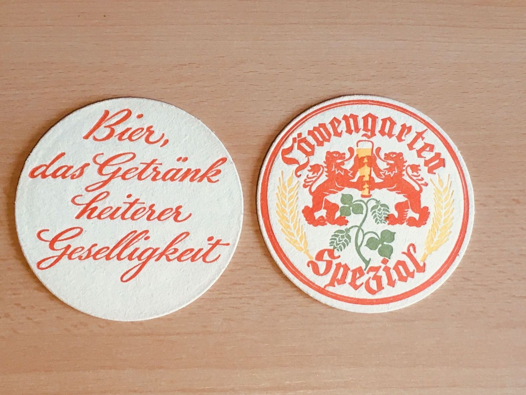 Sottobicchieri: alte Bierdeckel Löwengarten Spezial 20 Stück – Usato da Wil SG venduto da rolandsflohland 5