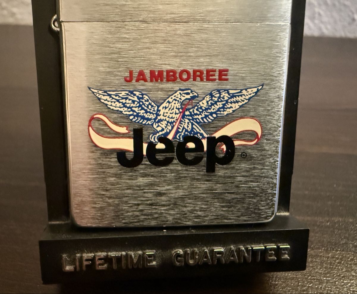 Zippo Accendini: Original Zippo Jamboree Jeep – Nuovo (secondo la descrizione) da Schattenhalb venduto da Oodaaq 8