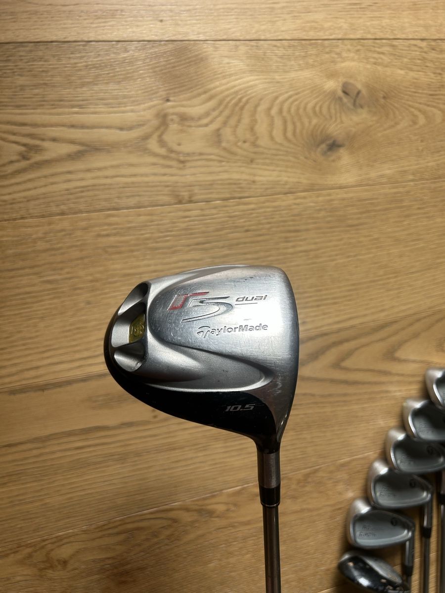 Taylor Made Mazze & Set: Set de golf complet Top Flite + Driver TaylorMade R5 Dual – Usato da Belmont-Lausanne venduto da pie_dq8d 2