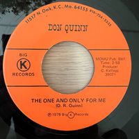 Don Quinn - The One And Only For Me / 1. US-Press. 1978 TOP