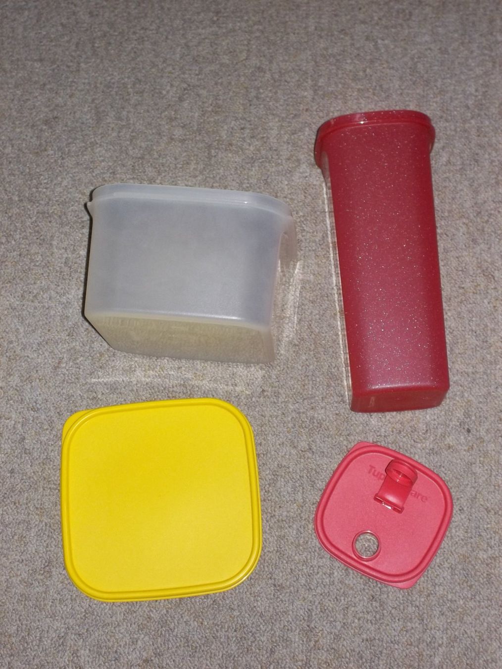 Tupperware Contenitori & Simili: 2 Tupper Glitter Behälter – Usato da Kaltbrunn venduto da Cindy99 2