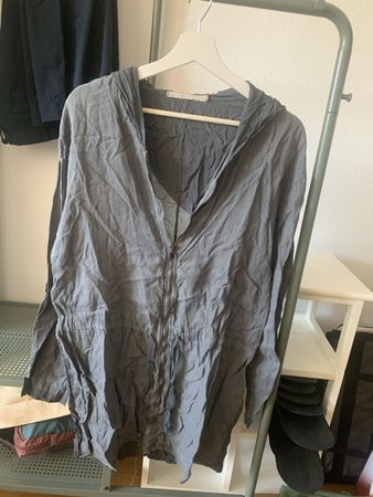 Leinen-Viskose Sommer Jacke, Gr. 40 Top!