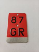 Original Velo Schild GR87