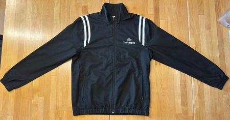 Lacoste Sport Jacke Schwarz Gr. L - Top Zustand!