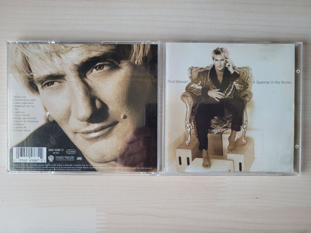 Rod Steward A Spanner in the Works CD 1995 Kaufen auf Ricardo