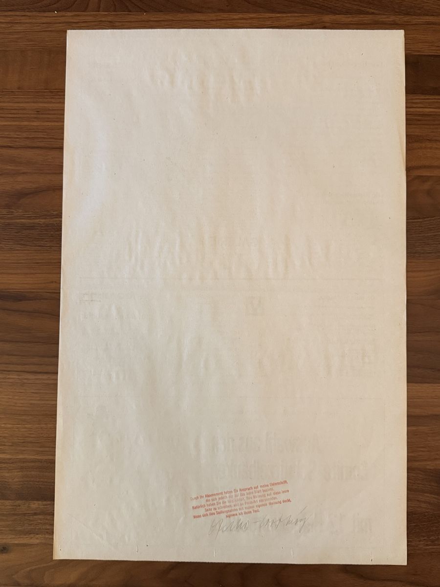 Grafica & Litografie: Gfeller-Corthésy Offsetdruck handsigniert – Usato da Solothurn venduto da NUVICO