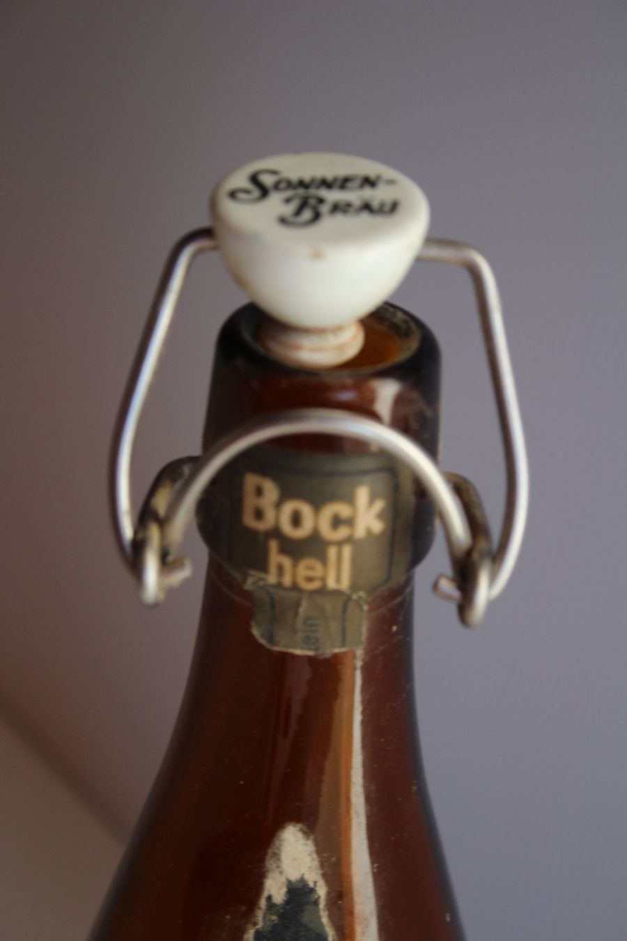 Gläser, Krüge & Flaschen: Sonnenbräu: "Bock hell" 1966 – Gebraucht aus Altstätten SG von alpalfa 4