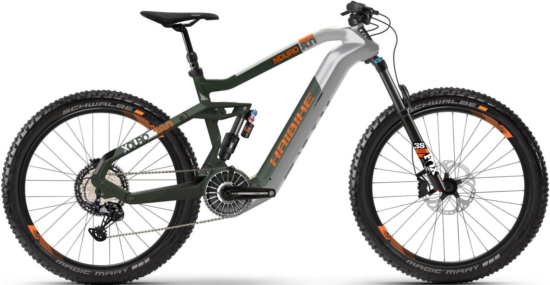 Haibike Biciclette: Haibike Xduro Nduro 8.0 Flyon Carbon E-MTB – Usato da Rothrist venduto da Brager