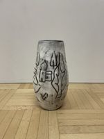 Vintage Keramikvase Ziegler Schaffhausen formschöne Vase