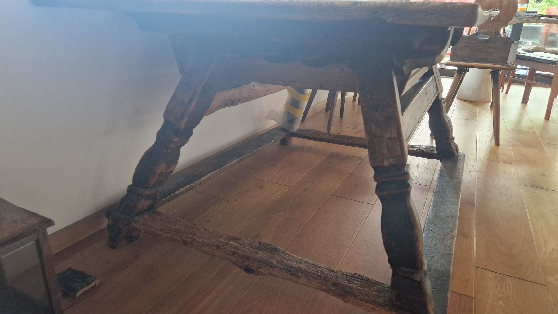 Set di tavolo e panche: table et chaises anciennes – Usato da Chemin venduto da champignon02 2