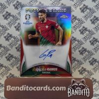 Topps Goncalo Ramos auto national debut rc milan portugal 