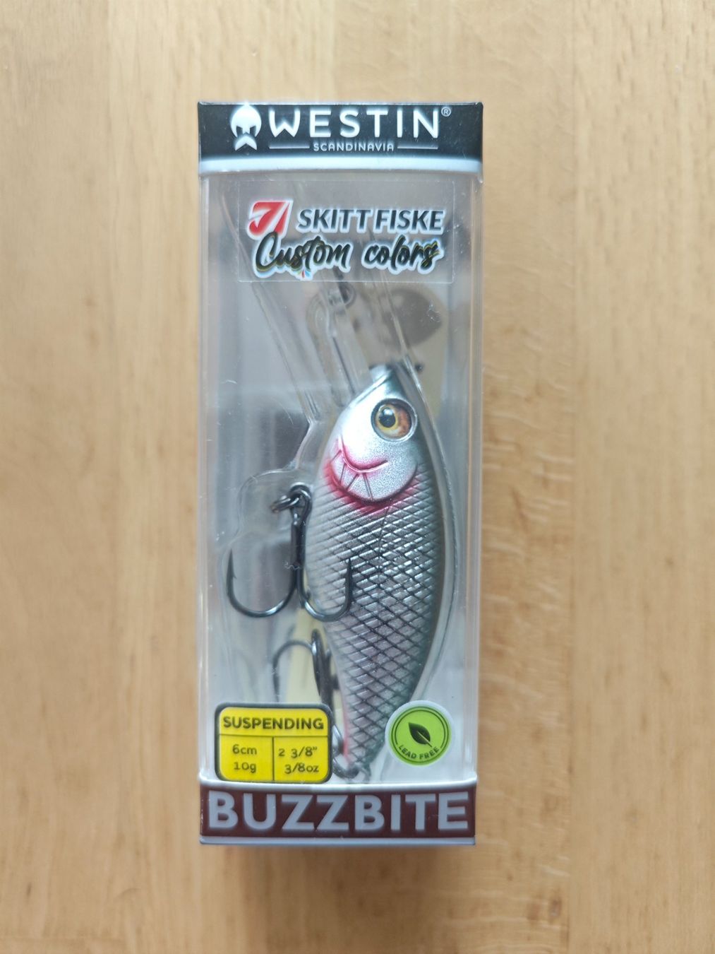 Westin Köder: Westin Buzzbite 6cm, Custom Color – Neu und originalverpackt aus Bühler von Idre2017