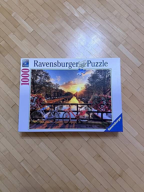 Puzzles: Puzzle "Fahrräder in Amsterdam" – D'occasion à Scherzingen par polini42