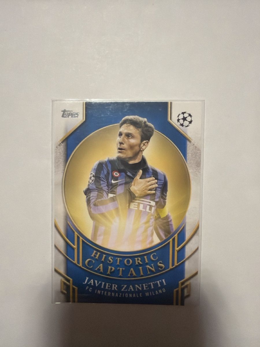 Topps Carte collezionabili: Zanetti topps – Usato da S. Antonino venduto da Mc2495