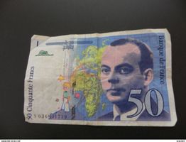 Banknote France 50 Francs 1997 - St. Exupéry