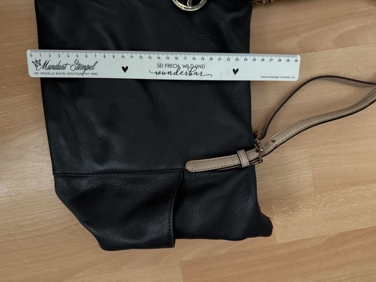 Michael Kors Borse: Michael Kors Tasche, schwarz/beige – Usato da Leissigen venduto da tahari 3