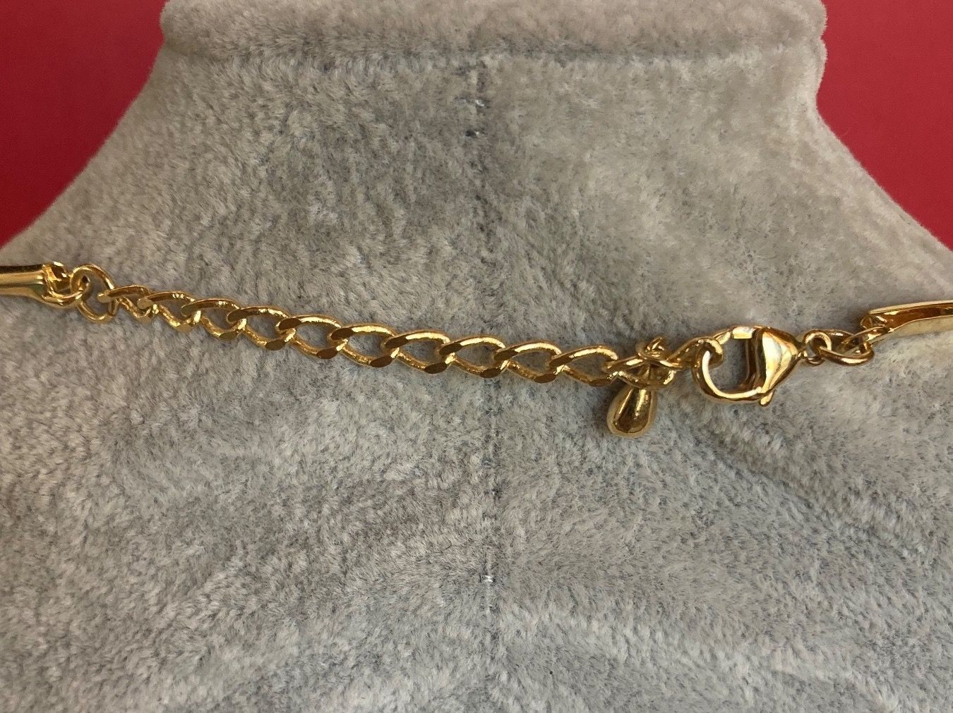 Catenine: Stylisch Vergoldet Kette m/w.G (50cm) – Usato da Laufen venduto da Trendmarket 3